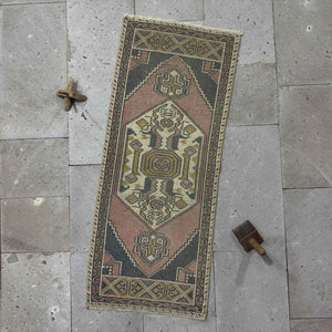 Lea - Mini Runner Vintage Rug