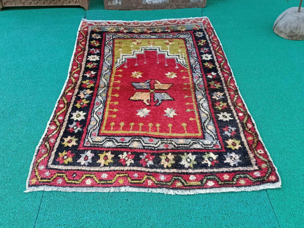 3' x 5' Shag Rug, Red - Neil – Kirmen™