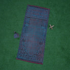 Green 2' x 4' overdyed mini rug with overdyed design, handmade in Turkey – Aaren.