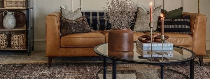 Overdyed vintage rugs