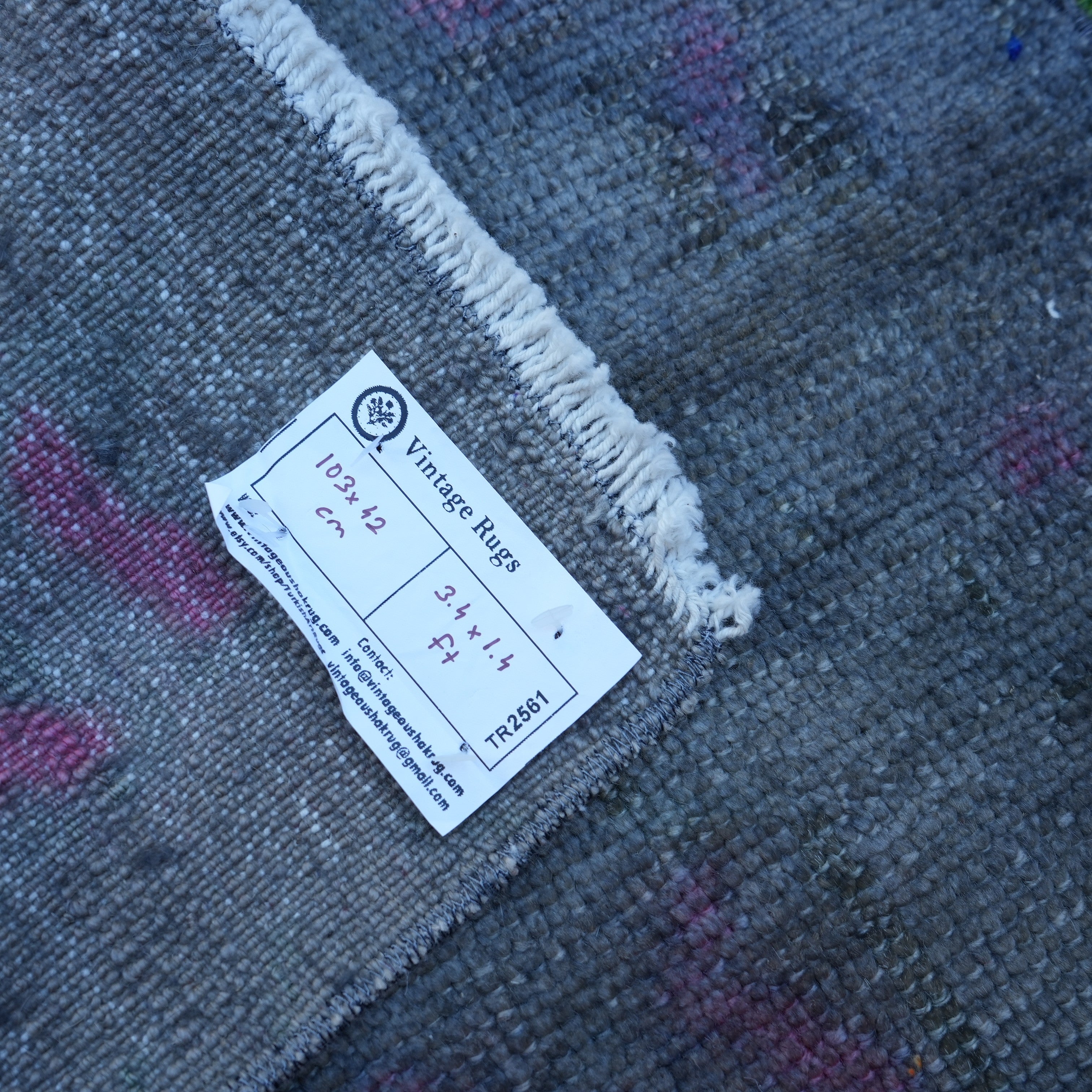 Rosie - Vintage Overdyed Rug