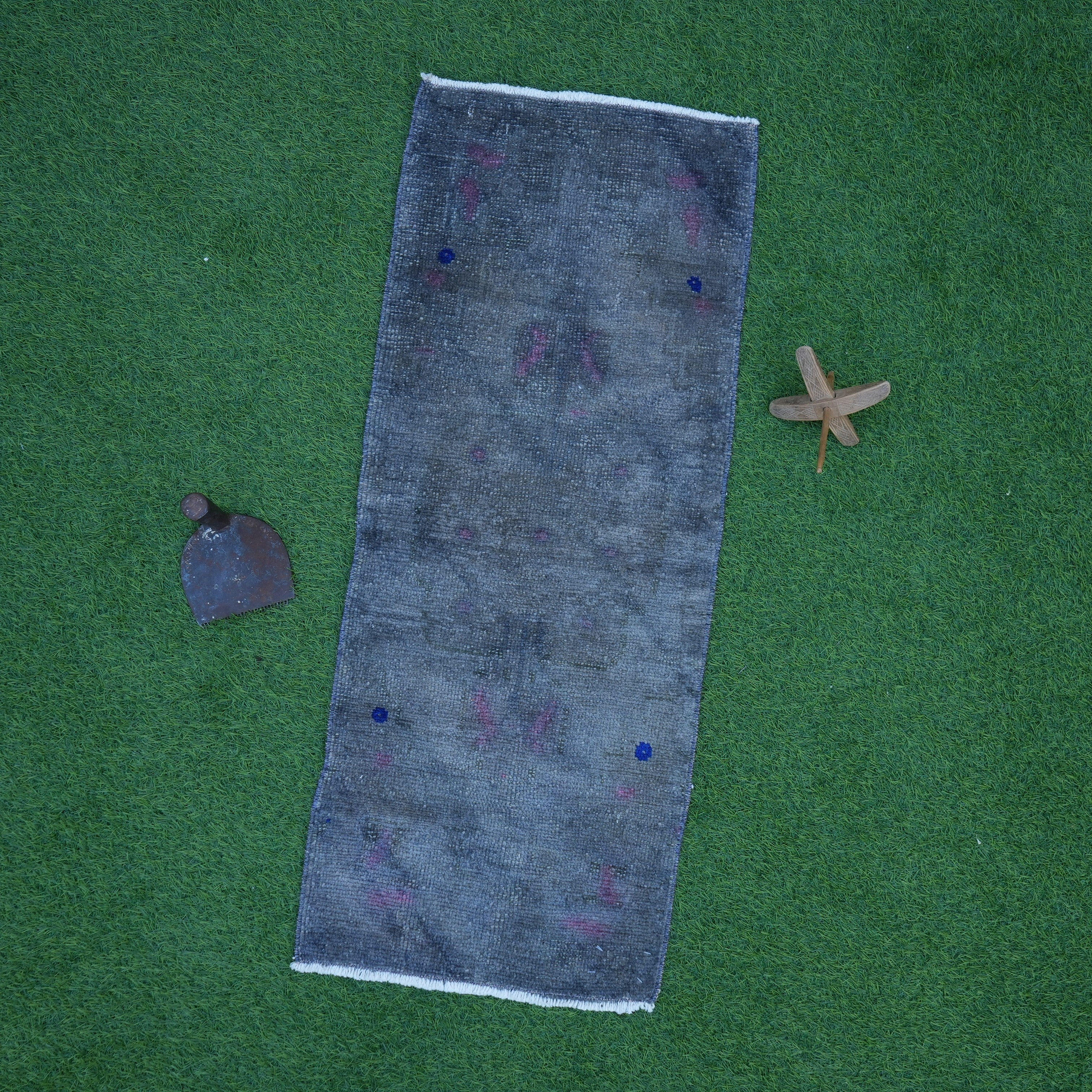 Rosie - Vintage Overdyed Rug