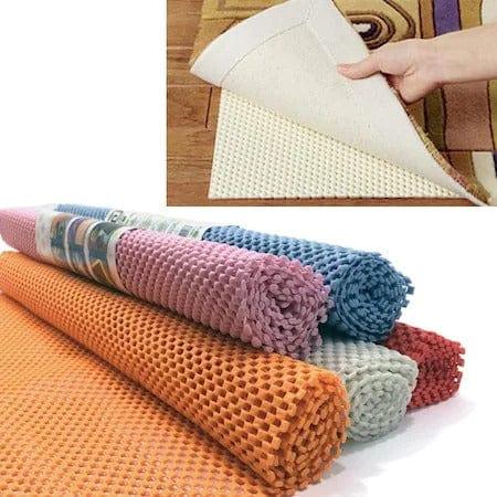 Rug Pad, Non - Slip Area Carpet Pad, Extra Thick Grip Pad Protective Cushioning Pad for Hard Surface Floors