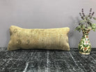 Beige throw pillow with traditional design, handmade in Turkey – SY00012.