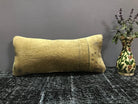 Beige throw pillow with traditional design, handmade in Turkey – SY00033.