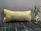 Beige throw pillow with neutral design, handmade in Turkey – SY00051.