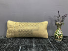 Beige throw pillow with neutral design, handmade in Turkey – SY00061.