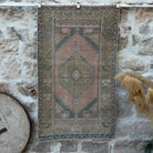 Pink 3' x 6' traditional turkish rug, handmade in Turkey – Tolliver.