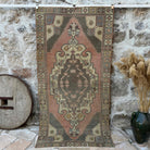 Pale Red 4' x 8' turkish rug with traditional design, handmade in Turkey – Shepard.