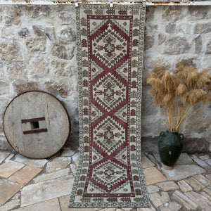 Paxton - Vintage Geometric Runner Rug