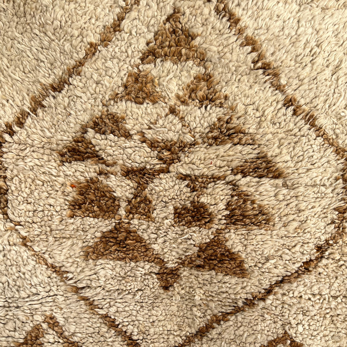Beige 3' x 13' vintage Turkish morocco runner rug in wool and cotton, shown on the floor.