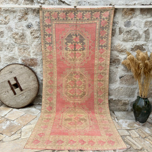 Sayer  - Vintage Persian Runner Rug