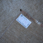 Beige 3' x 11' vintage Turkish runner rug from the 1970s with neutral design.