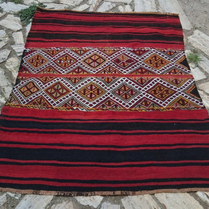 Jeremy - Vintage Tribal Kilim Rug