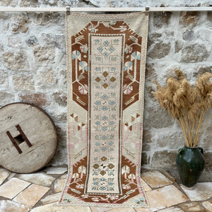 Nell - Vintage Turkish Runner Rug