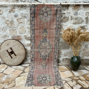 Arwen - Vintage Turkish Runner Rug