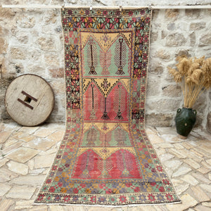 Fernando - Vintage Turkish Runner Rug